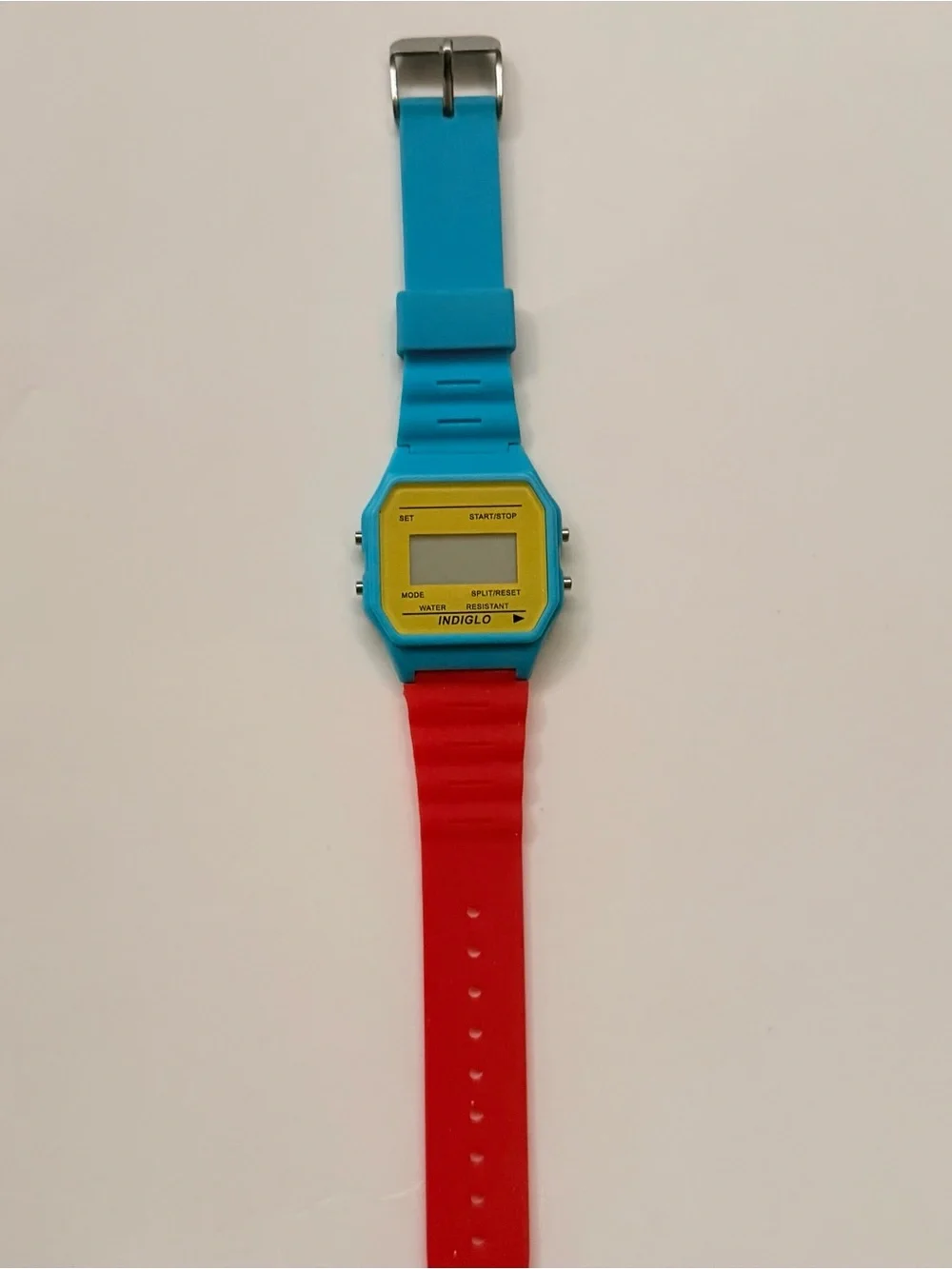 Colorblock Indiglo 90s Watch
